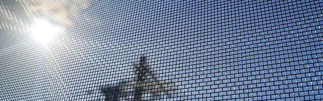 光の反射を抑えて見た目スッキリ